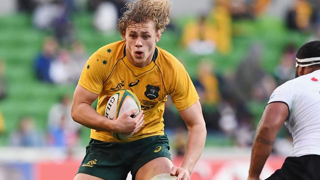 Hanigan had a strong debut for the Wallabies.