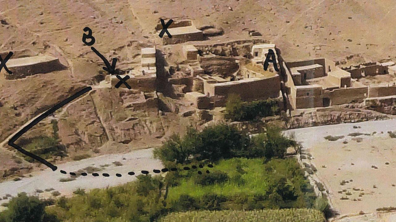 The Afghan village of Darwan, which was raided in 2012 by the SAS. .