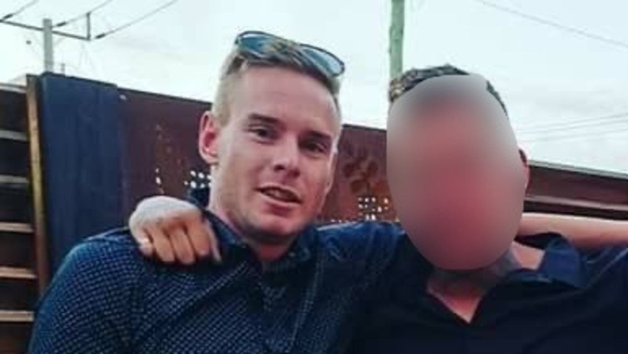 Geelong man Conrad Barker (pictured) allegedly stole firearms and ammunition with co-accused man Mark Pollard. Pictures: Facebook.