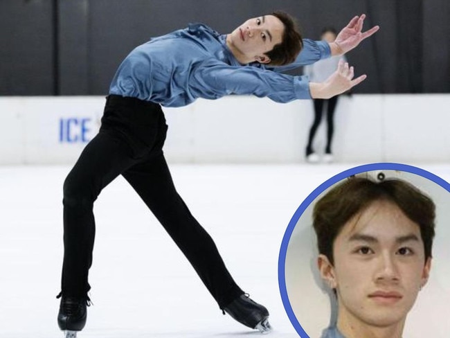 Champion ice skater overcomes homelessness to chase his dream