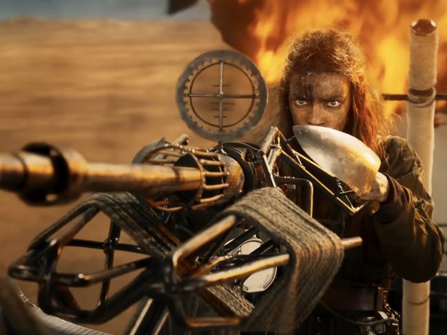 Anya Taylor-Joy as Furiosa in the new Mad Max Film, Furiosa, the Mad Max: Fury Road. Picture: Supplied