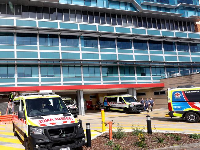 Geelong hospital's emergency department. Picture: Glenn Ferguson