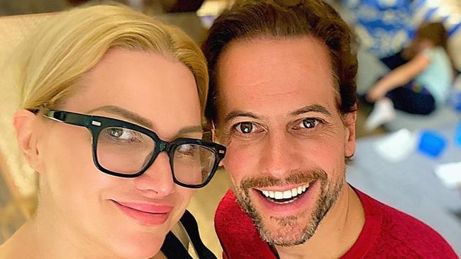 Ioan Gruffudd and wife Alice Evans have split. Picture: Instagram