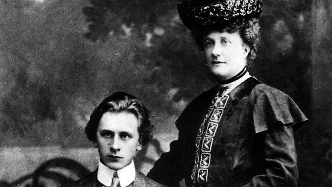 Percy Grainger with mother Rose