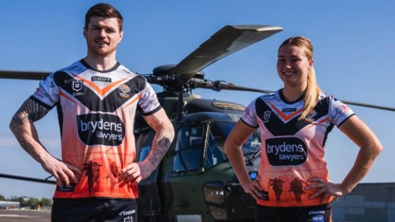 Wests Tigers reveal 2017 Jersey range