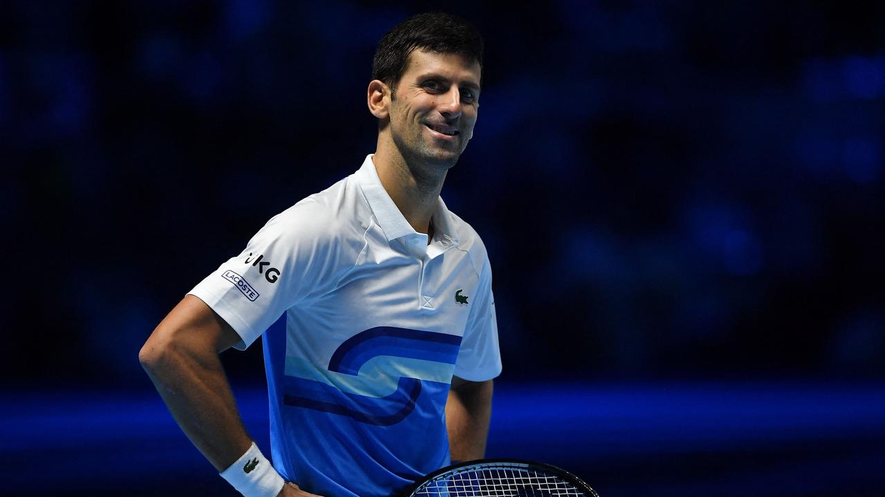 Djokovic has won nine Australian Open titles. Picture: AFP Photo