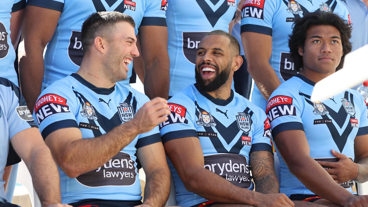 James Tedesco and Josh Addo-Carr should be laughing all the way to the tryline. Picture: David Swift