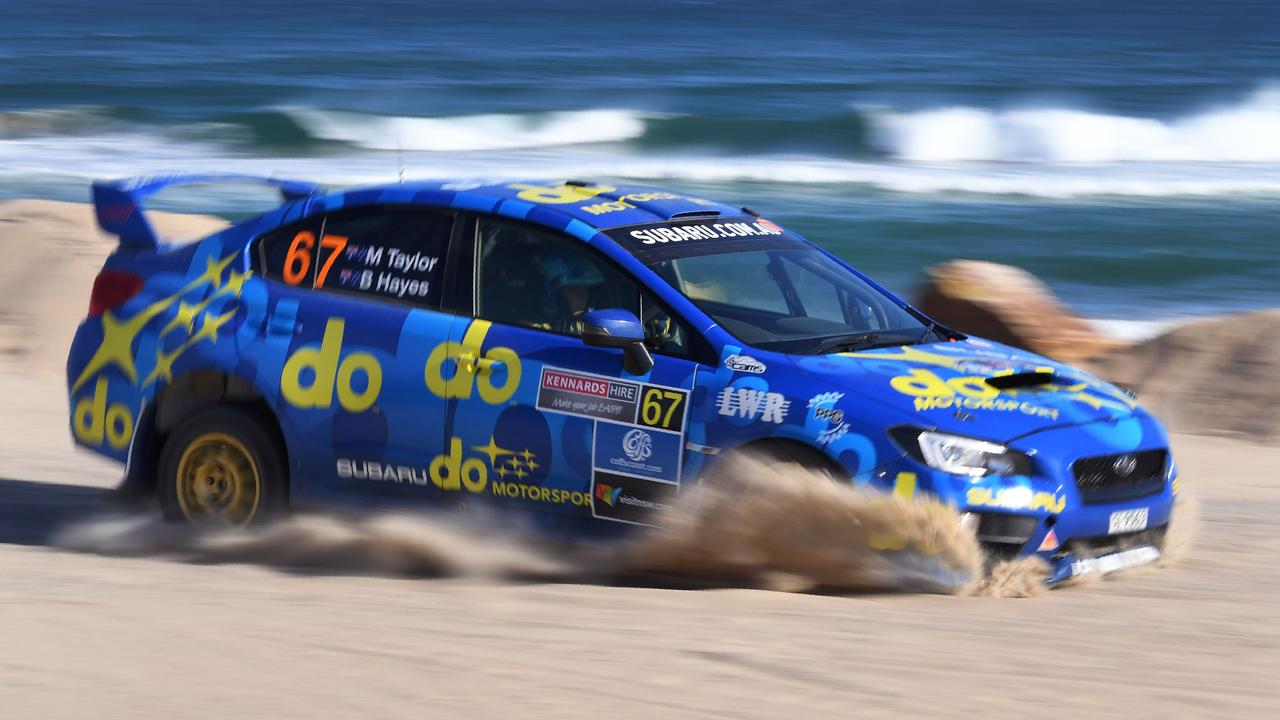 The WRX is a popular choice for race and rally drivers. Photo: AFP/William West