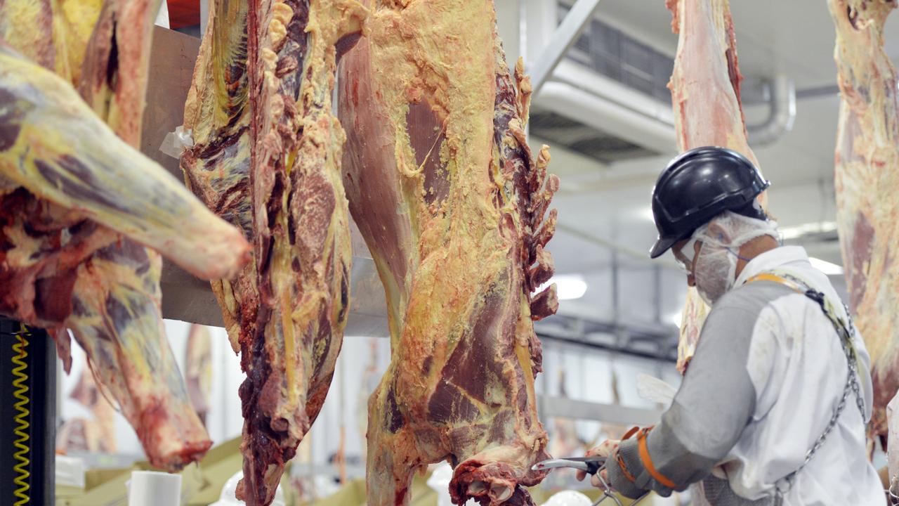 China has blocked imports of Australian beef from four abattoirs.