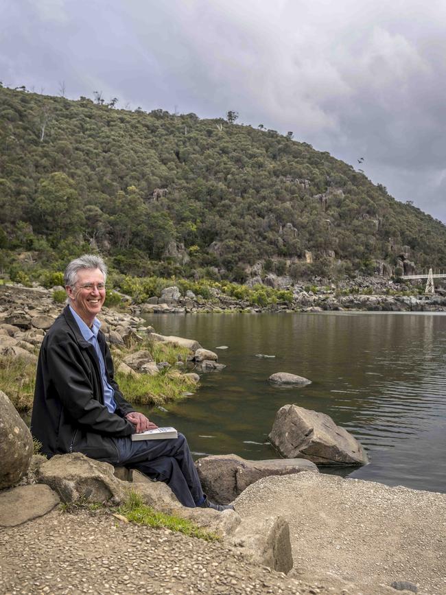 Steve Biddulph started his psychology career in Launceston, after studying at the University of Tasmania. Picture: Rob Burnett