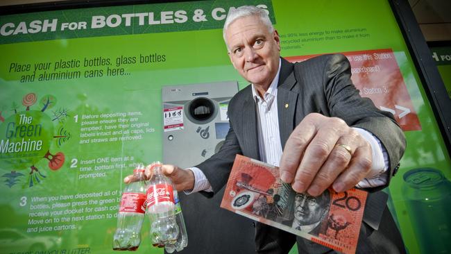 KESAB executive director John Phillips says it’s time to increase the bottle deposit rate from 10c to 20c.