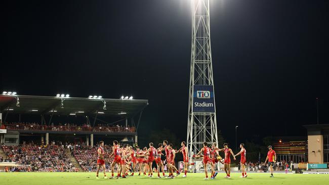 Gold Coast will host two games at Darwin’s TIO Stadium in 2022. Picture: Daniel Kalisz/Getty Images