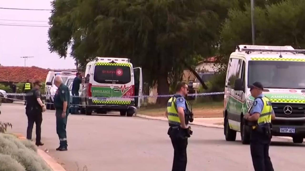 The woman survived the alleged stabbing and remains in hospital. Picture: 7 News