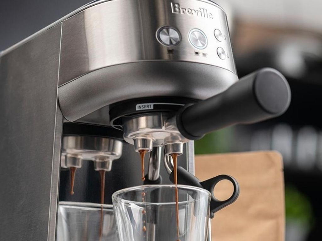 Breville The Bambino Stainless Steel Espresso Coffee Machine BES450BSS/A -  NEW!