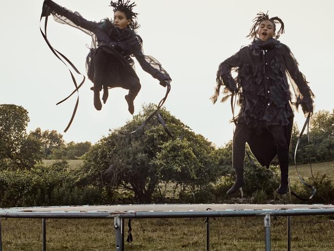 Willow and Jaden’s Interview Magazine shoot. Picture: Steven Klein/Interview