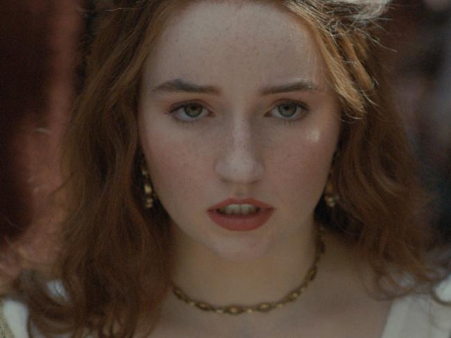 Kaitlyn Dever as Rosaline in 20th Century Studios' Rosaline, exclusively on Hulu. Photo courtesy of 20th Century Studios. © 2022 20th Century Studios. All Rights Reserved.