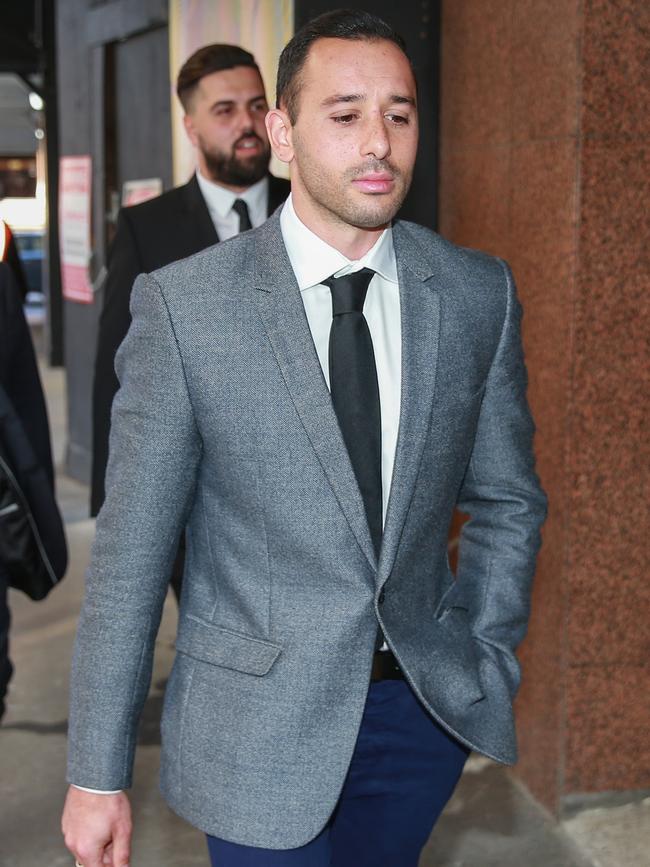 Antoun Colin Zibara leaving the Supreme Court in Sydney on Tuesday. Picture: Justin Lloyd