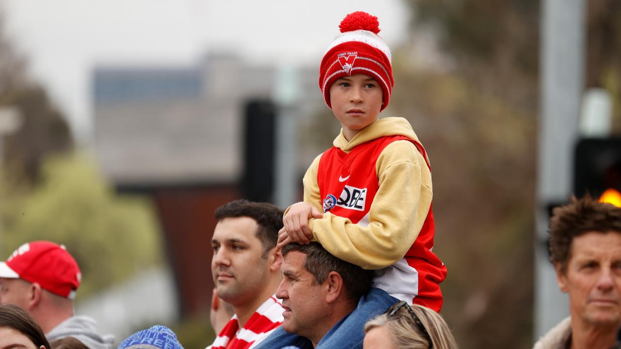 The fans are here. Picture: Getty Images