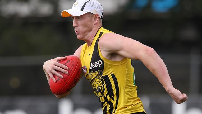 Josh Caddy has been earmarked for more responsibility at Richmond. Picture: Wayne Ludbey