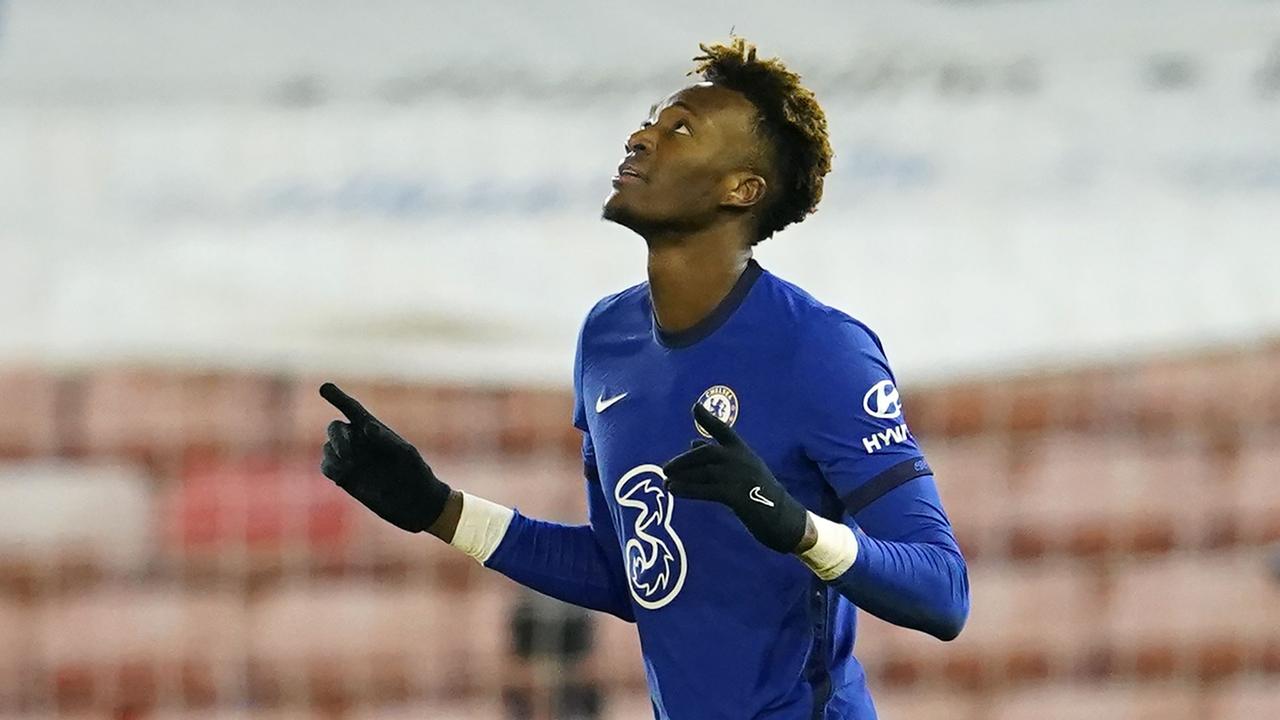 Tammy Abraham scored the only goal of the game (Photo by Dave Thompson / POOL / AFP)