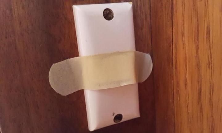 Baby proofing hot sale switches