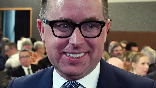 Qantas CEO Alan Joyce at the National Press Club in Canberra, Wednesday, September 18, 2019. (AAP Image/Mick Tsikas) NO ARCHIVING