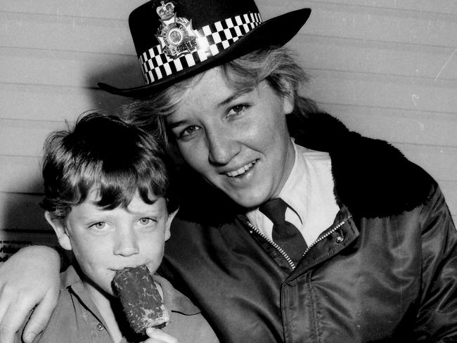 Ms Carroll at the Ekka in 1986.