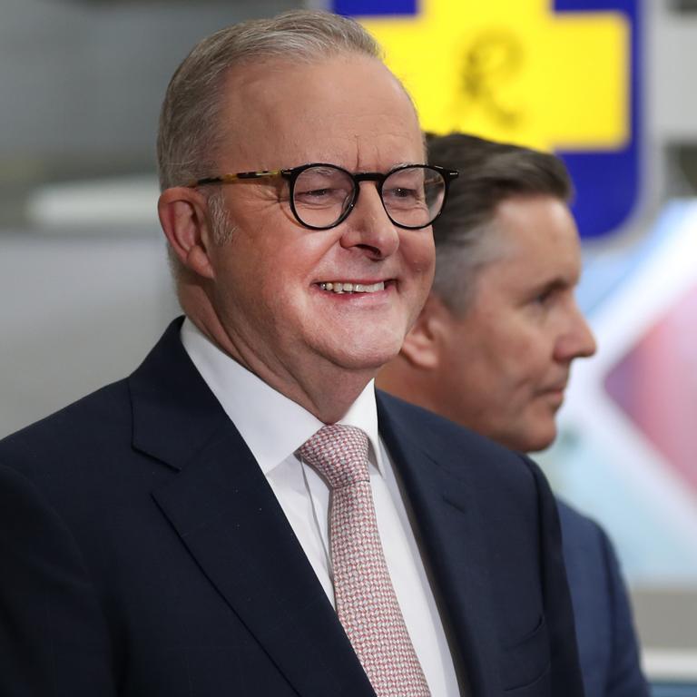 Prime Minister Anthony Albanese on the Gold Coast on Thursday. Picture: Scott Powick/NCA NewsWire