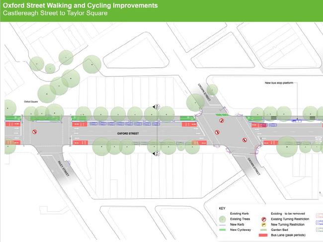 Design of new Oxford St layout