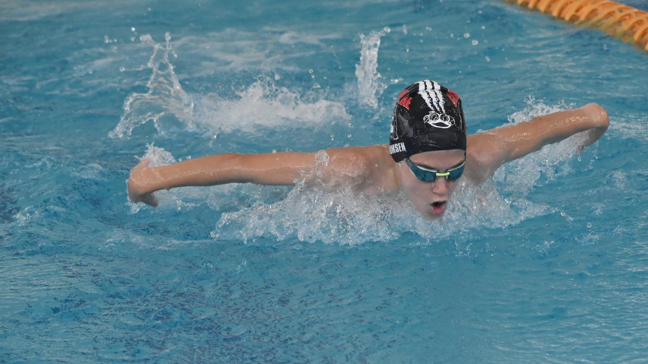 Action at the Central Queensland Swimming Championships at the 2nd World War Memorial Aquatic Centre, Rockhampton, on March 1, 2025.