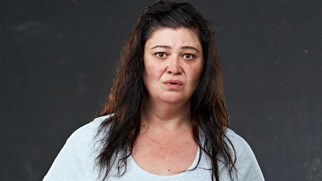 Katrina Milosevic as Sue Boomer Jenkins in Wentworth. Pic: Foxtel