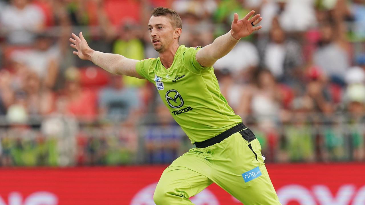 Sydney Thunder paceman Daniel Sams played his only double in Round 1.