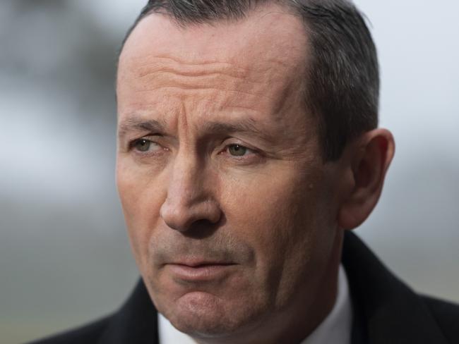 CANBERRA, AUSTRALIA - NewsWire Photos June 17, 2022: Premier of West Australia, Mark McGowan arrives at Parliament house, Canberra. Picture: NCA NewsWire / Martin Ollman