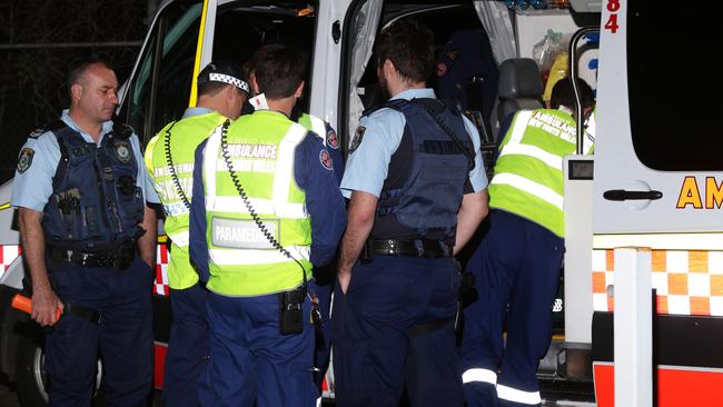 Four people have been injured – three critically – in a crash involving a ute and a truck, 50km east of Young, in the State’s south-west. Picture: Bill Hearne