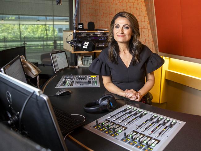 29/11/2021 Patricia Karvelas is the new host of Radio National breakfast program. Aaron Francis/The Australian