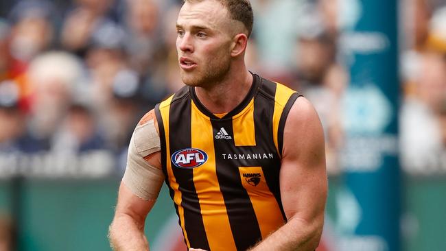 Tom Mitchell’s getting less time in the centre square this year. Picture: Getty Images