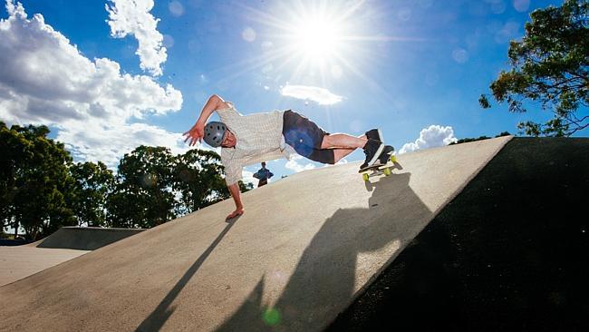 Pro-skater Jon McGrath will be showing the kids his moves at the Greater Dandenong Counci