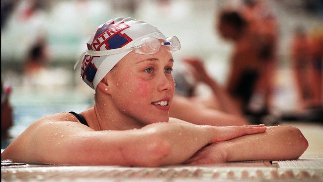 JAN 2000 - Swimmer Sarah Jane D‘Arcy.