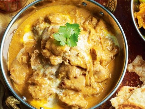 Chicken korma.