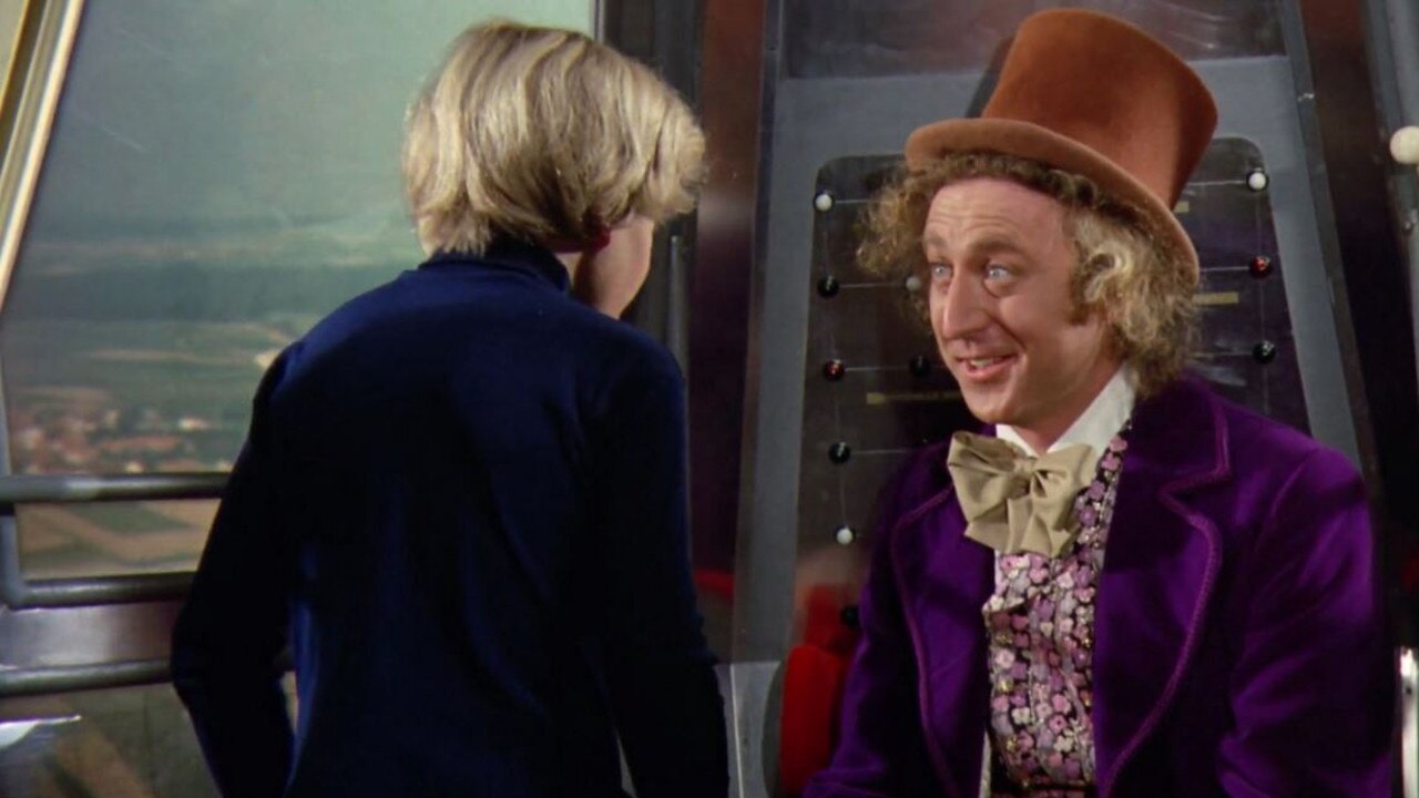 Gene Wilder is best known for his role as Willy Wonka in Charlie and the Chocolate Factory. Picture: Supplied