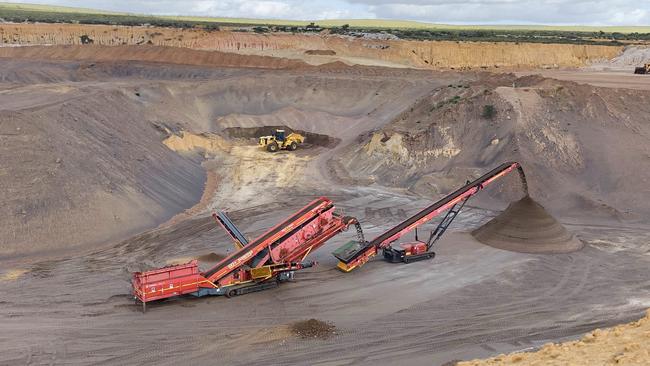 Iluka Resources’ rare earths tailings project at Eneabba in WA.