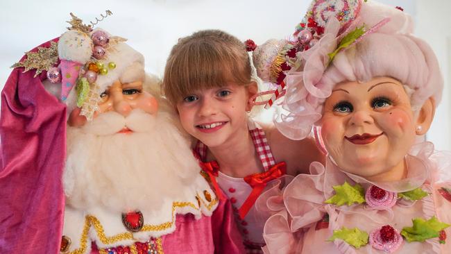 Walkerston grandmother Karen North’s Christmas decoration obsession began out of wanting to creative some festive magic for her grandchildren. Picture: Heidi Petith