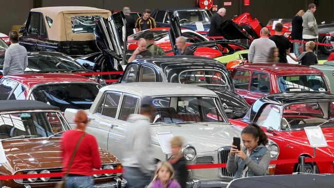 The new Gosford Classic Car Museum at West Gosford enjoyed thousands of visitors during its opening weekend. Picture: Troy Snook