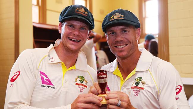 Coming back: Banned duo Steve Smith and David Warner will return to the Test scene shortly. Picture. Phil Hillyard