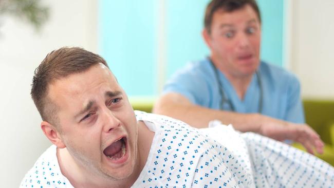 This will hurt ... alot: private hospitals face a long stint in rehab. Pic via Getty Images.