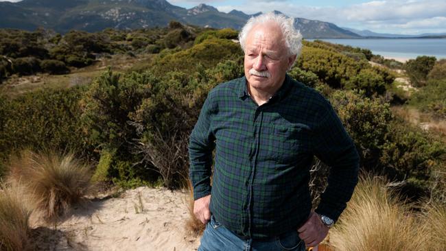 Michael Mansell, Chairman of the Aboriginal Land Council of Tasmania. Picture: Peter Mathew