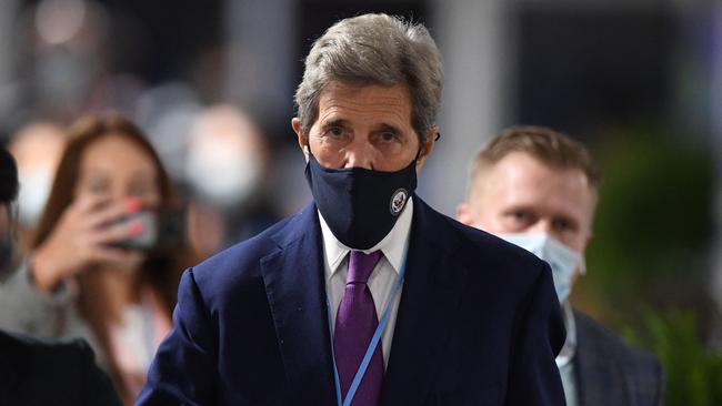 United States Special Presidential Envoy for Climate, John Kerry at the COP26 Climate Conference.