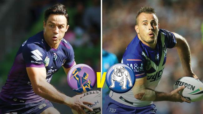 Storm have struggled against the Bulldogs in recent times.