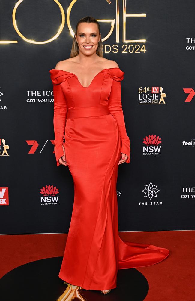 Abbey Holmes. Picture: James Gourley/Getty Images for TV WEEK Logie Awards