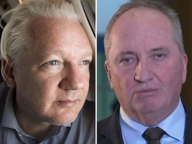 Barnaby Joyce says a crucial decision in 2017 was the moment the case against Julian Assange began to “fall over”, as the Aussie now prepares to become a free man.